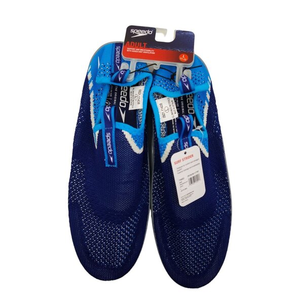 Speedo Men's Surf Strider Water Shoes NWT Size Blue Large US 11-12 - Picture 1 of 13
